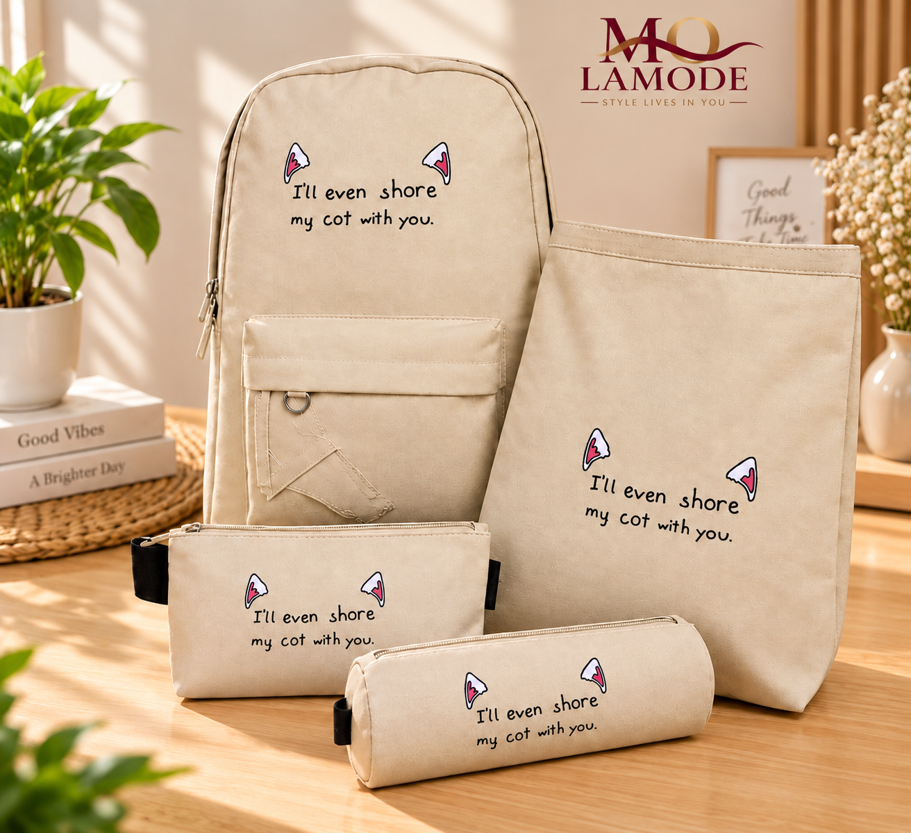 4 Pieces Bag Set